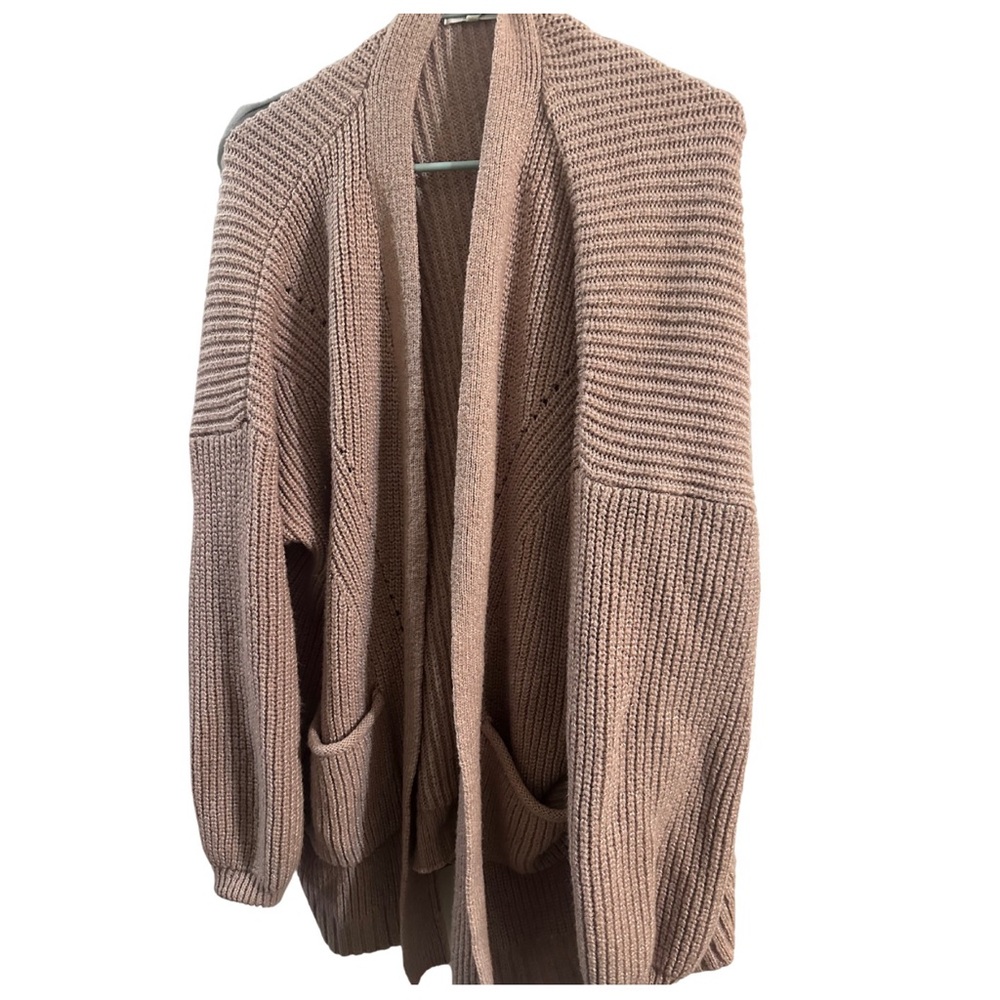 Maurices Cream Cardigan Sweater with Relaxed Fit and Cozy Knit